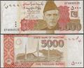 Picture of Pakistan,P51q,B239q,5000 Rupees,2022