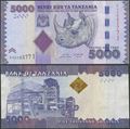 Picture of Tanzania,4 NOTE SET,1000 to 10000 Shillings,2020