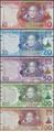 Picture of Lesotho,5 NOTE SET,B227 - B231,10 to 200 Maloti,2021