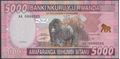 Picture of Rwanda,P41,B140a,5000 Francs,2014,AA