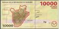 Picture of Burundi,P54a,B240a,10000 Francs,2015