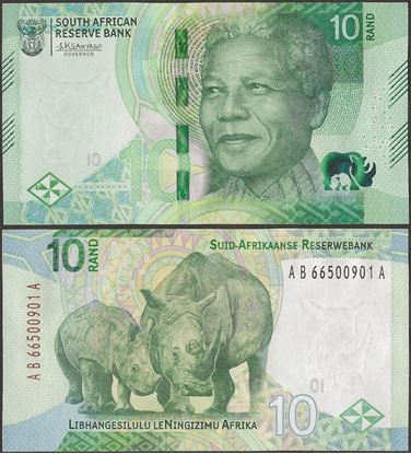 Picture of South Africa,B777,10 Rands,2023