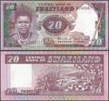 Picture of Swaziland,P12a,B207a,20 Emalangeni,1986