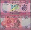 Picture of Solomon Islands,P33b,B222b,10 Dollars,2021