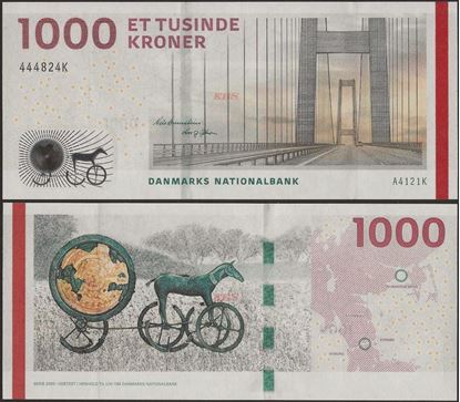 Picture of Denmark,P69b,B939b,1000 Kroner,2012,sg8