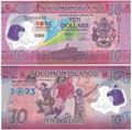 Picture of Solomon Islands,P39,B227a,10 Dollars,2023,Comm