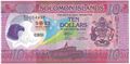Picture of Solomon Islands,P39,B227a,10 Dollars,2023,Comm