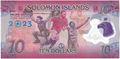 Picture of Solomon Islands,P39,B227a,10 Dollars,2023,Comm