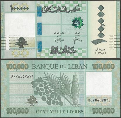 Picture of Lebanon,B549b,100000 Livres,2023