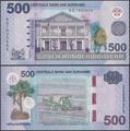 Picture of Suriname,P166B,B551a,500 Dollars,2024
