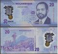 Picture of Mozambique,B240a,20 Meticais,2024