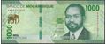 Picture of Mozambique,B245a,1000 Meticais,2024