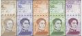 Picture of Venezuela,5 SET - B385-B389,185 Bolivares,2021