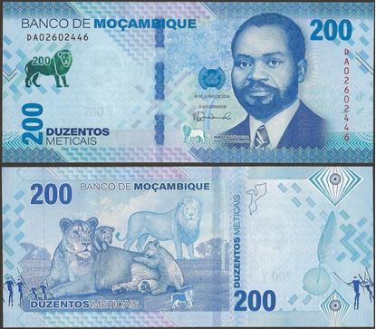 Picture of Mozambique,B243a,200 Meticais,2024