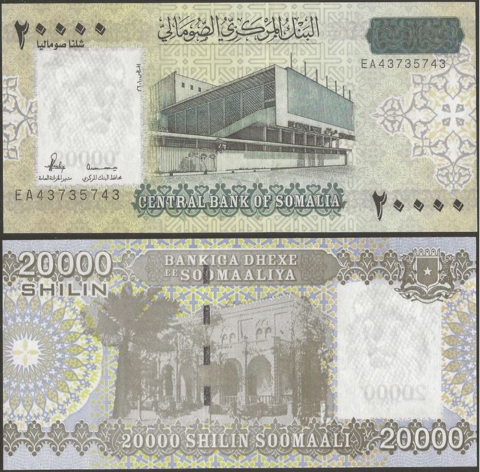 Picture of Somalia,B321,20000 Shillin,2023