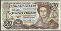 Picture of Falkland Islands,P19,B221b,20 Pounds,2011