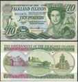 Picture of Falkland Islands,P18,B220b,10 Pounds,2011