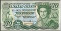 Picture of Falkland Islands,P18,B220b,10 Pounds,2011