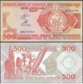 Picture of Vanuatu,P5,B201a,500 Vatu,1993