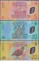 Picture of Samoa,3 NOTE SET,35 Tala,2024,CHOGM Comm