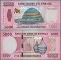 Picture of Rwanda,P45,B144a,5000 Francs,2024