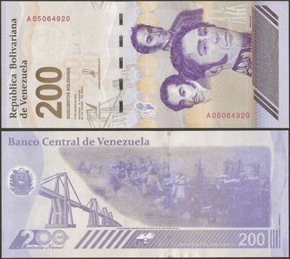 Picture of Venezuela,B390,200 Bolivares,2023