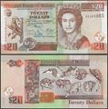 Picture of Belize,P69,B327h,20 Dollars,2022