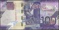 Picture of Kenya,B145b,100 Shillings,2024