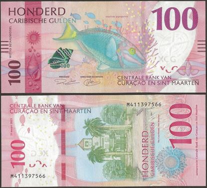 Picture of Curacao Sint Maarten Pw4,B104,100 Gulden 2025