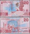Picture of Zambia,SET - 2 notes,10 - 20 Kwacha,2025