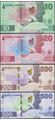 Picture of Zambia,SET - 4 notes,10 - 500 Kwacha,2025