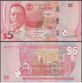 Picture of Belize,Pw74,B332,5 Dollars,2025