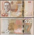 Picture of Belize,Pw76,B334,20 Dollars,2025