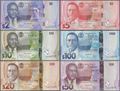 Picture of Belize,6 NOTE SET,2 to 100 Dollars,2025