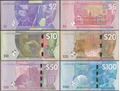 Picture of Belize,6 NOTE SET,2 to 100 Dollars,2025