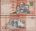 Picture of Dominican Republic,P190,B728f,100 Pesos Dominicanos,2024