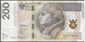 Picture of Poland,P189b,B863b,200 Zloty,2021