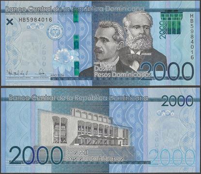 Picture of Dominican Republic,P194f,B732f,2000 Pesos Dominicanos,2024