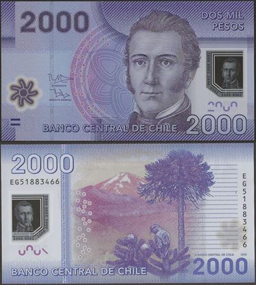 Picture of Chile,P162e,B297e,2000 Pesos,2015