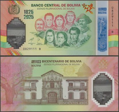 Picture of Bolivia,2025,200 Years Ind Comm,