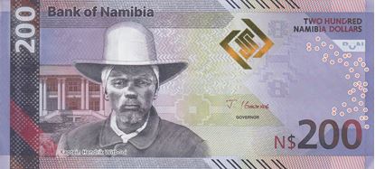 Picture of Namibia,Pw24,B224,200 Dollars,2025 - COMING SOON