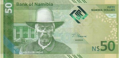 Picture of Namibia,Pw22,B222,50 Dollars,2025 - COMING SOON