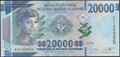 Picture of Guinea,P50,B344c, 20000 Francs,2024