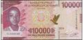 Picture of Guinea,Pw49A,B343d,10000 Francs,2024