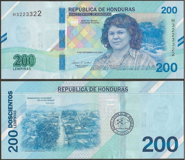 Picture of Honduras,Pw114,200 Lempiras,2023