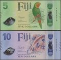 Picture of Fiji,Pw125-126,B534-535,15 Dollars,2026,SET