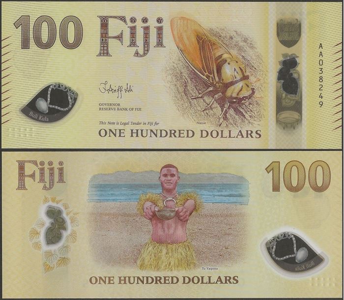Picture of Fiji,P129,B538a,100 Dollars,2026