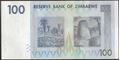Picture of Zimbabwe,P069,B160,100 Dollars,2007,AA