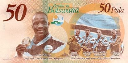 Picture of Botswana,P28,B131,50 Pula,2026,Comm PRE ORDER