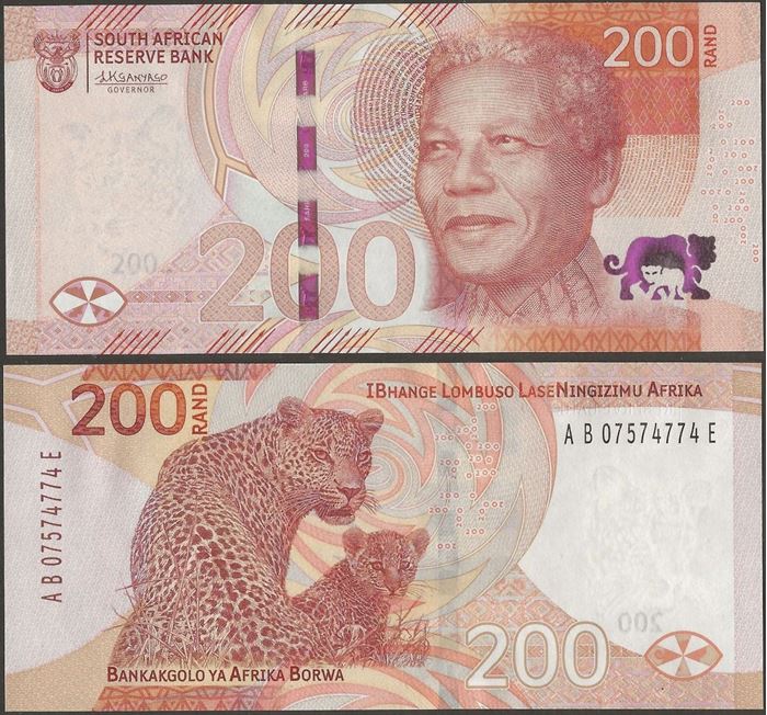 Picture of South Africa,P152,B781,200 Rands,2023